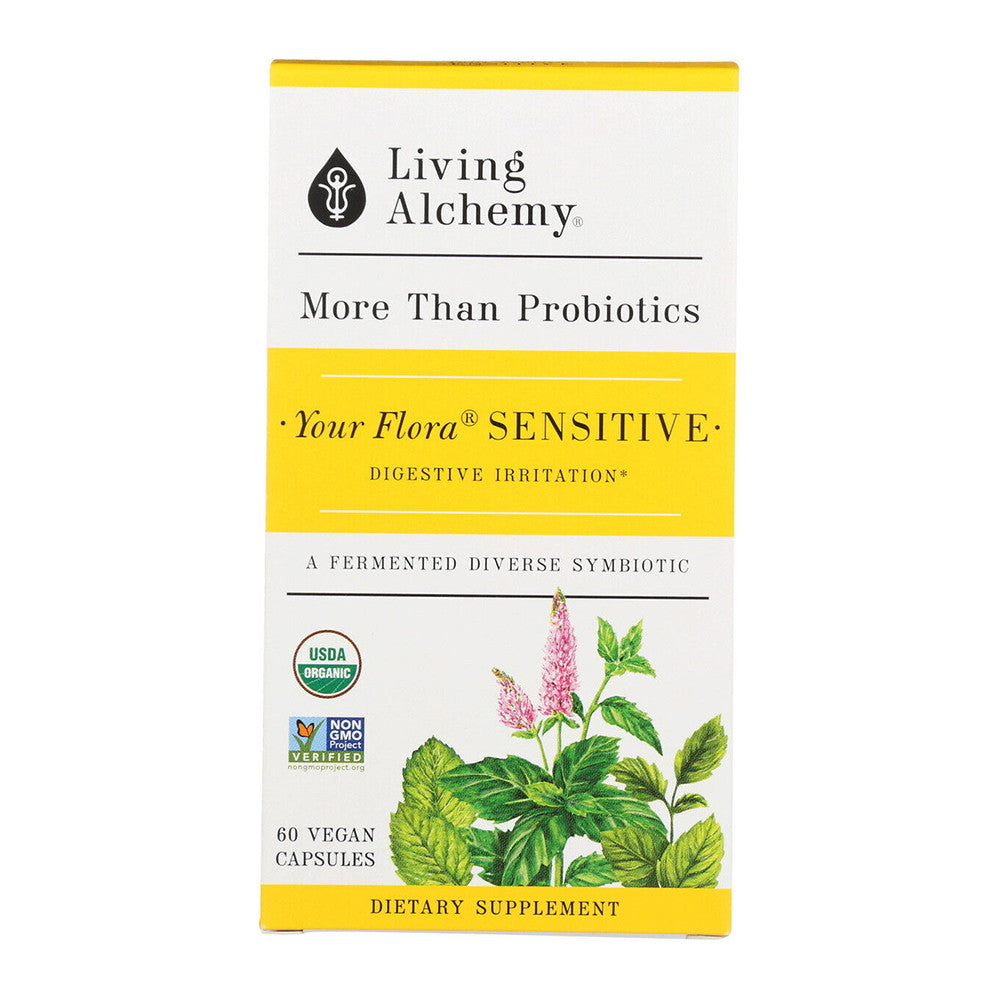 Living Alchemy Organic Sensitive Digestive Irritation, 60 Ct